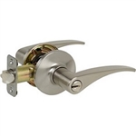 Camber Lever Lockset Tuscany Bronze Passage