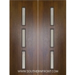 Huntington Mahogany Door with Grille 8-0 Double