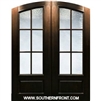 6 Lite SDL Arch Top  Double Fiberglass Door