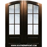 6 Lite SDL Arch Top  Double Fiberglass Door