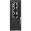 Contempo 8-0 2/3 Lite FG Steel Grille Knotty Alder One Panel Single