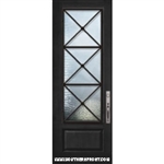 Republic 8-0 3/4 Lite FG WI Steel Grille 1 Panel Single