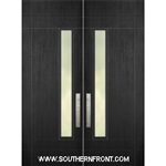 Santa Barbara 8-0 Fiberglass Contemporary Door Double