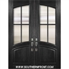 4 Lite SDL Square Top Arch Lite Arch Panel Double Door