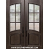 6 Lite SDL Square Top Arch Lite Arch Panel Double Door