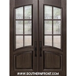 6 Lite KA SDL Square Top Arch Lite Arch Panel Double Door