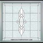 Manchester Art Glass Deco Image Window