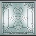 Renaissance Art Glass Deco Image Window