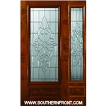 Courtlandt KA 6-8 3/4 Lite Single and 1 Sidelight