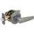 Manhattan Lever Lockset Pewter Entrance