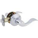 Royal Lever Lockset Bright Chrome Entrance