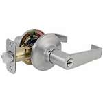 Escort Lever Lockset Satin Nickel Entrance