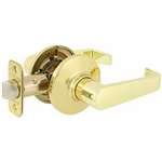 Escort Lever Lockset Bright Brass Entrance