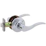 Juran Lever Lockset Bright Chrome Entrance