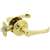 Palmer Lever Lockset Bright Brass Privacy