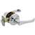 Palmer Lever Lockset Bright Chrome Entrance