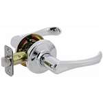 Palmer Lever Lockset Bright Chrome Entrance