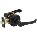 Palmer Lever Lockset Tuscany Bronze Entrance