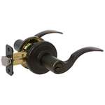 Shelby Lever Lockset Tuscany Bronze Entrance