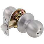 Bala Knob Lockset Stainless Steel Entrance