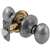 Ruby Knob Lockset Pewter Privacy