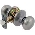 Olympus Knob Lockset Pewter Entrance