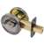 EZ Set One Sided Full Bore Deadbolt Pewter