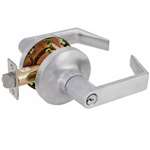 Commercial Lever Lockset Charlotte Lever Dull Chrome Entrance