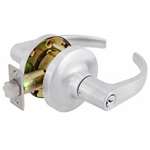 Commercial Lever Lockset San Diego Lever Dull Chrome Privacy