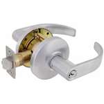 Commercial Lever Lockset San Diego Lever Dull Chrome Entrance