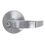 Lever Trim Night Latch Dull Chrome