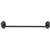  Aged Black Towel Bar 18"