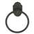 Aged Victorian Bronze Towel Ring