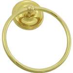 Bright Brass Stratford Towel Ring