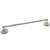 Bright Chrome and Brass Stratford 24" Towel Bar Set