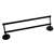 Oil Rubbed Bronze Stratford 18" Double Towel Bar Set