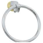 Chrome and Brass Windsor Towel Ring