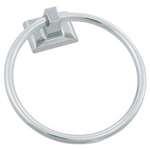 Bright Chrome Chelsea Towel Ring