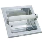 Bright Chrome Dunhill Recessed Paper Holder