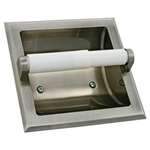 Satin Nickel Dunhill Recessed Paper Holder