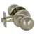 Del Mar Knob Set Satin Nickel Passage