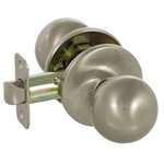 Del Mar Knob Set Satin Nickel Privacy