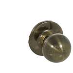 Del Mar Knob Antique Brass Dummy