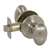 Exquis Knob Set Satin Nickel Entry