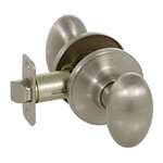 Exquis Knob Set Satin Nickel Entry