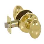 Exquis Knob Set Bright Brass Passage