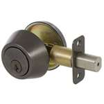 Deadbolt Pewter Single Cylinder