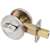 Deadbolt Bright Chrome One Sided with Plate
