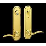 Eclipse Handleset Bright Brass Entry