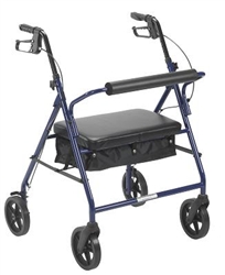 Drive Bariatric Rollator with 8" Wheels